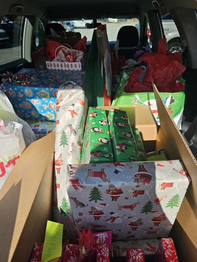 Workforce and Continuing Education sponsor 23 children during holidays