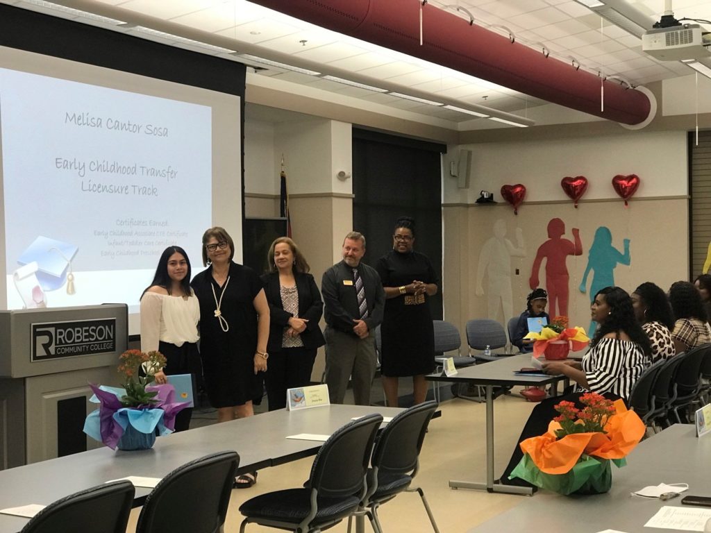 Early childhood education pinning ceremony