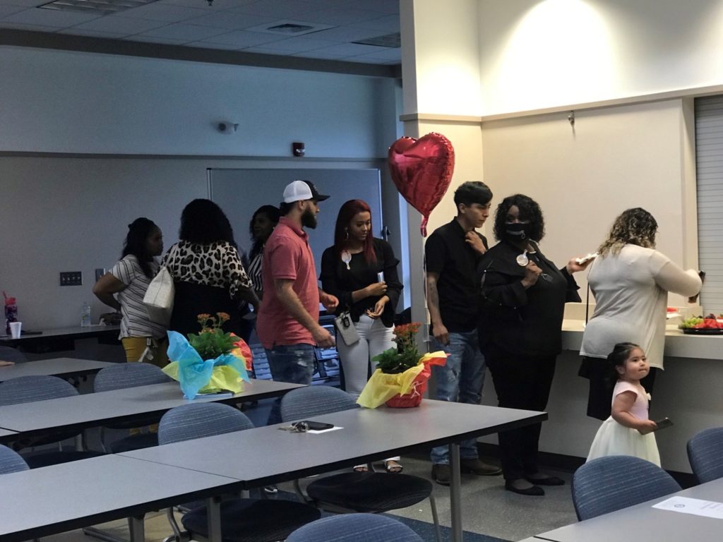Early childhood education pinning ceremony