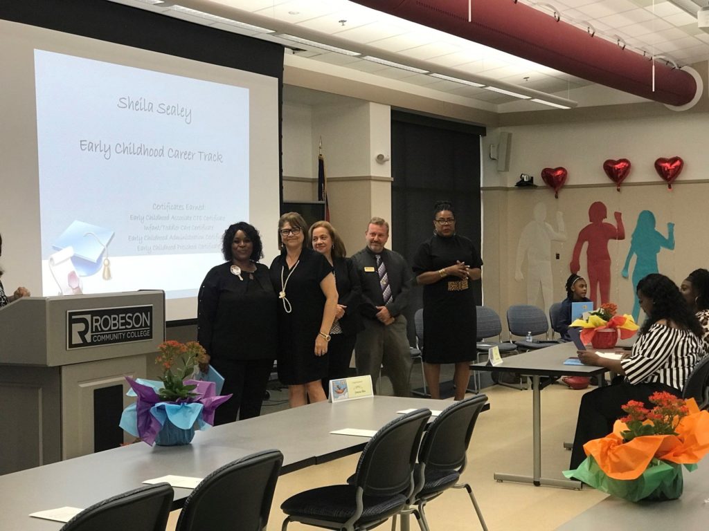 Early childhood education pinning ceremony