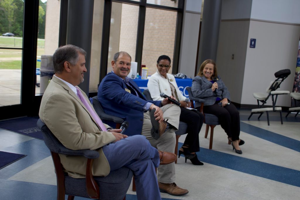Belk Foundation visits Robeson Community College
