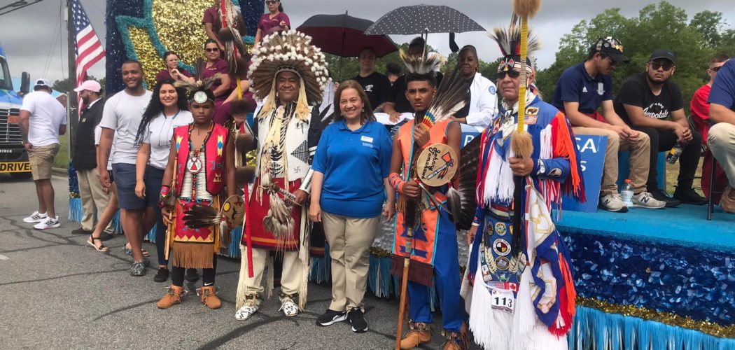RCC takes part in Lumbee Parade Robeson Community College