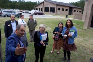 Belk Foundation visits Robeson Community College