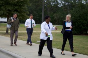 Belk Foundation visits Robeson Community College