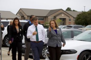 Belk Foundation visits Robeson Community College