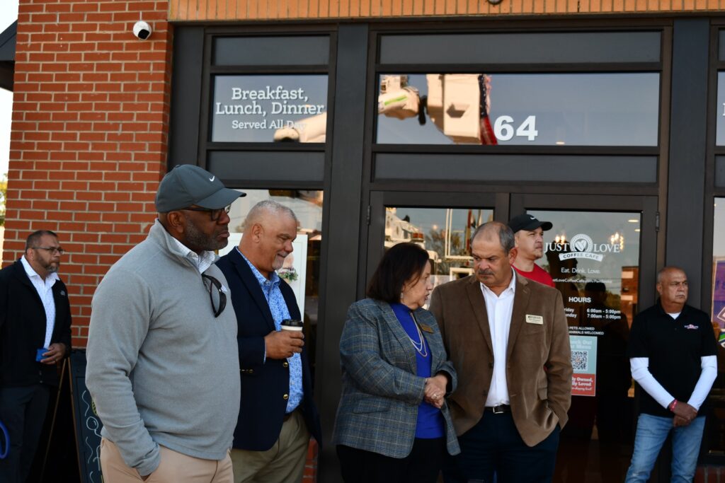Barbershop & A.S. Thomas Center Ribbon Cutting