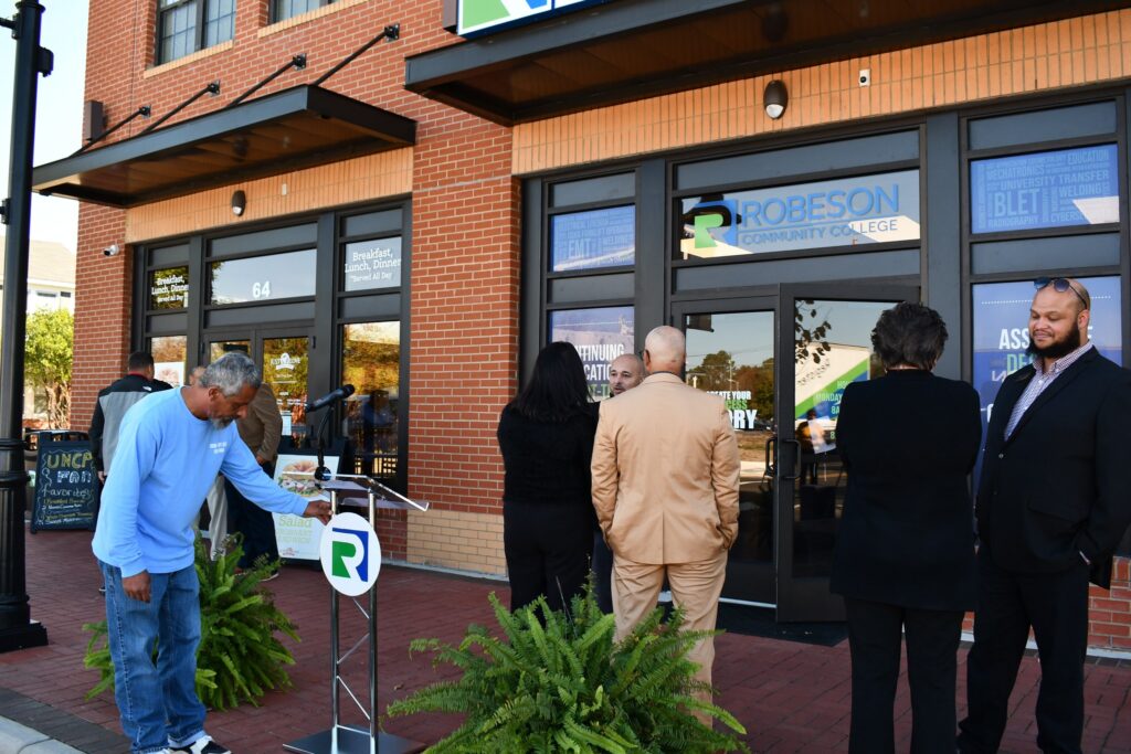 Barbershop & A.S. Thomas Center Ribbon Cutting