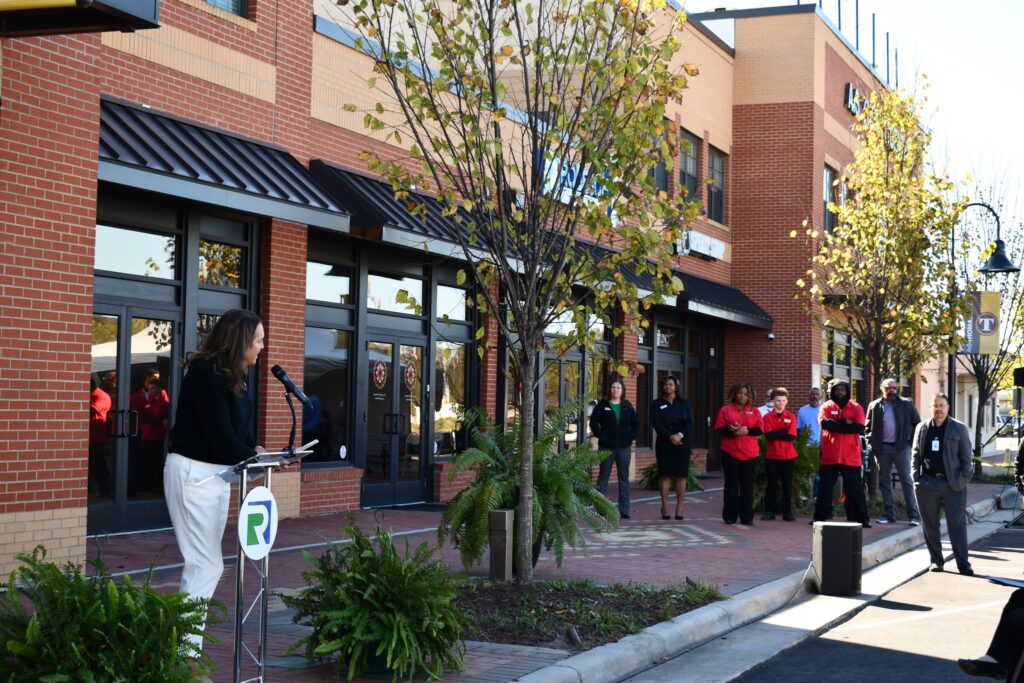 Barbershop & A.S. Thomas Center Ribbon Cutting