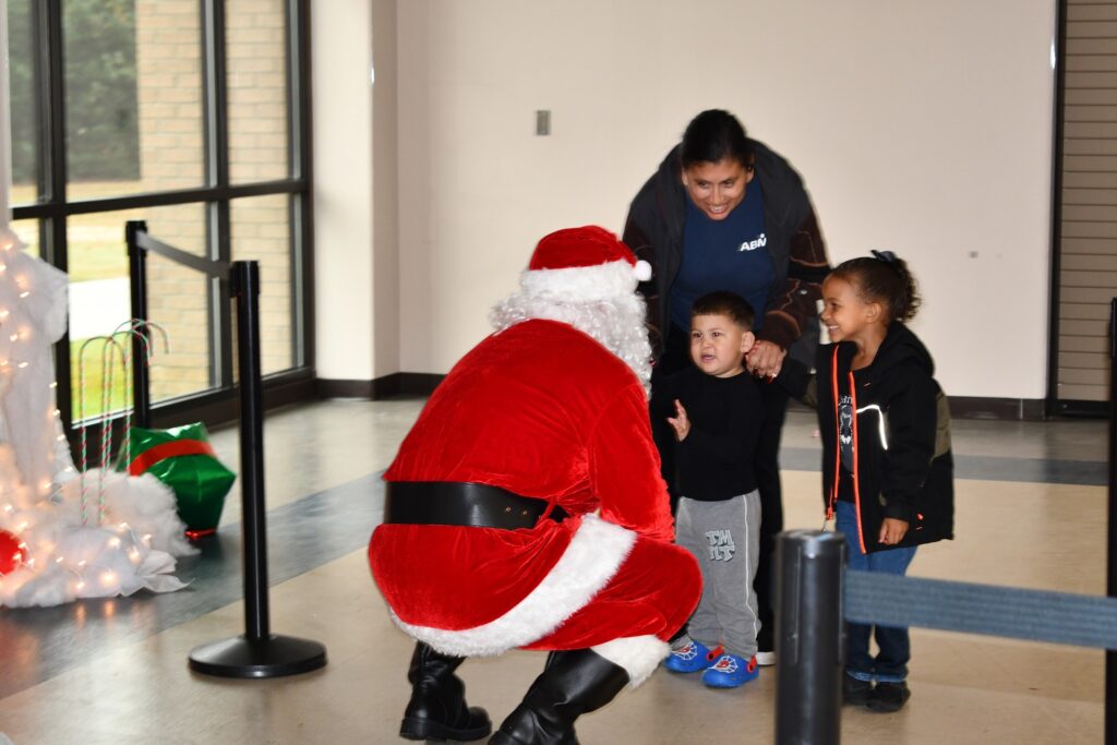 Santa visits RCC