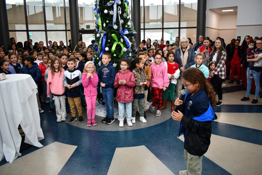 Santa Visits RCC Children Gather To Sing Christmas Carols