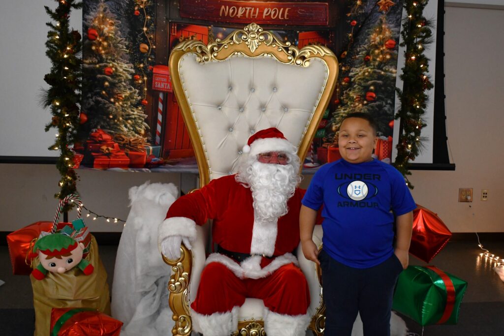 Santa visits RCC