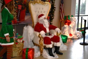 Santa visits RCC
