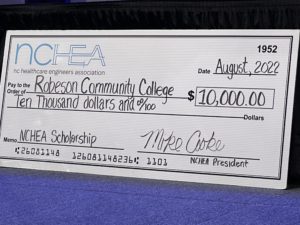 HVAC Scholarship winner