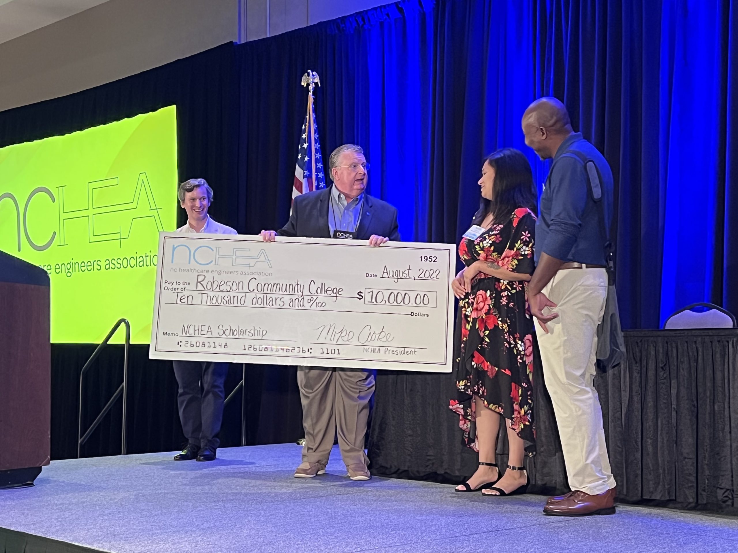 HVAC Scholarship winner