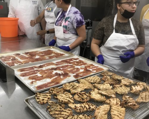 Red Springs High School gets lesson in culinary arts