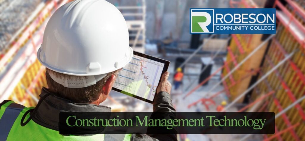 Decorative image for Construction Management Technology at RCC - construction manager oversees site