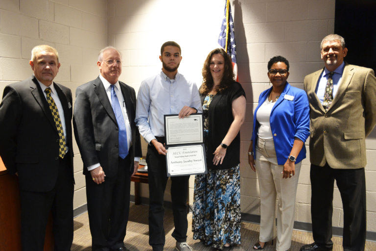 Two rcc students receive 5 000 secu scholarships robeson community