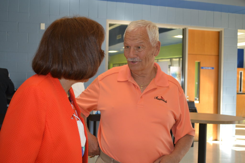 Sammy Cox recognized for service during Board Meeting