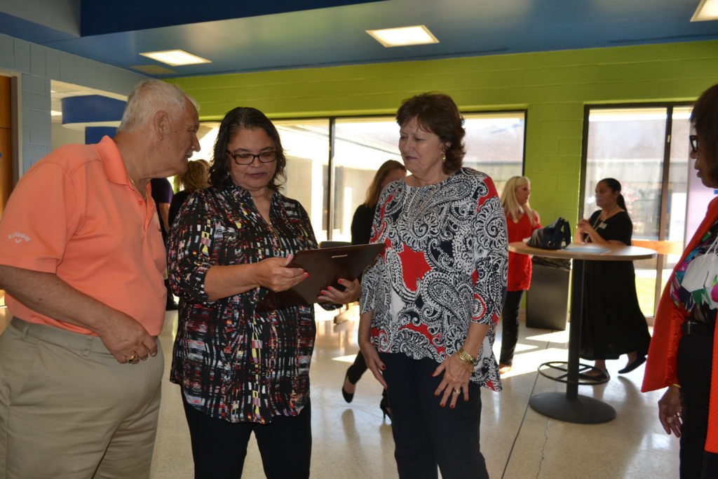 Sammy Cox recognized for service during Board Meeting