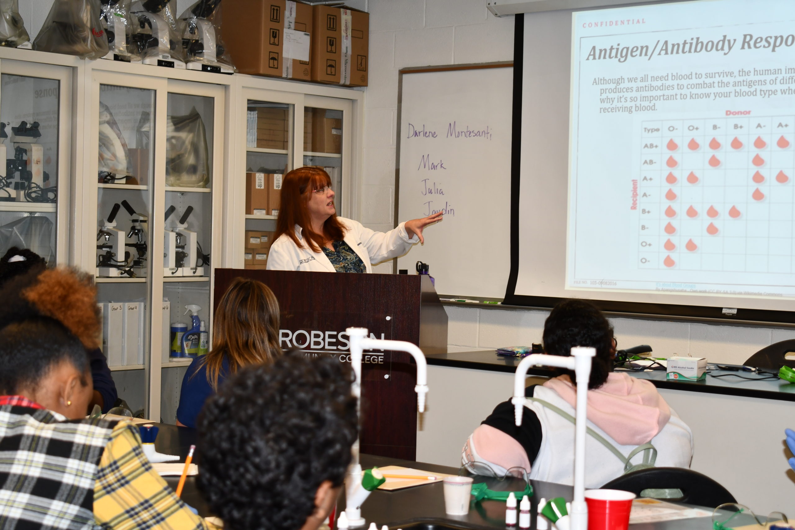 Littlefield Middle School takes part in Bionetwork Photos