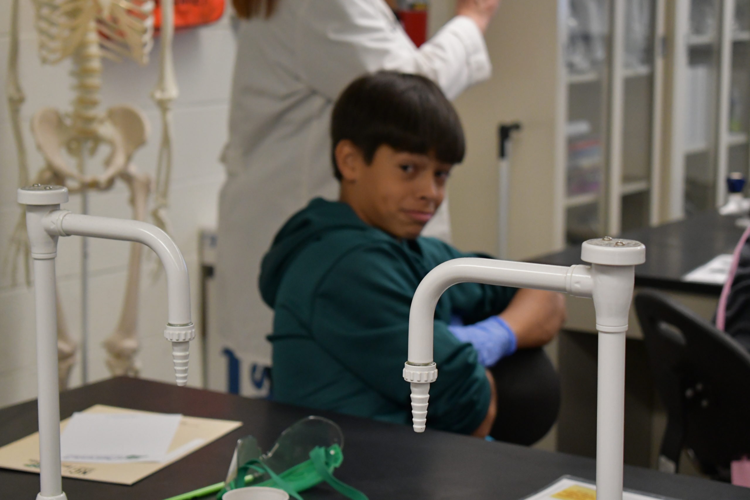 Littlefield Middle School takes part in Bionetwork Photos