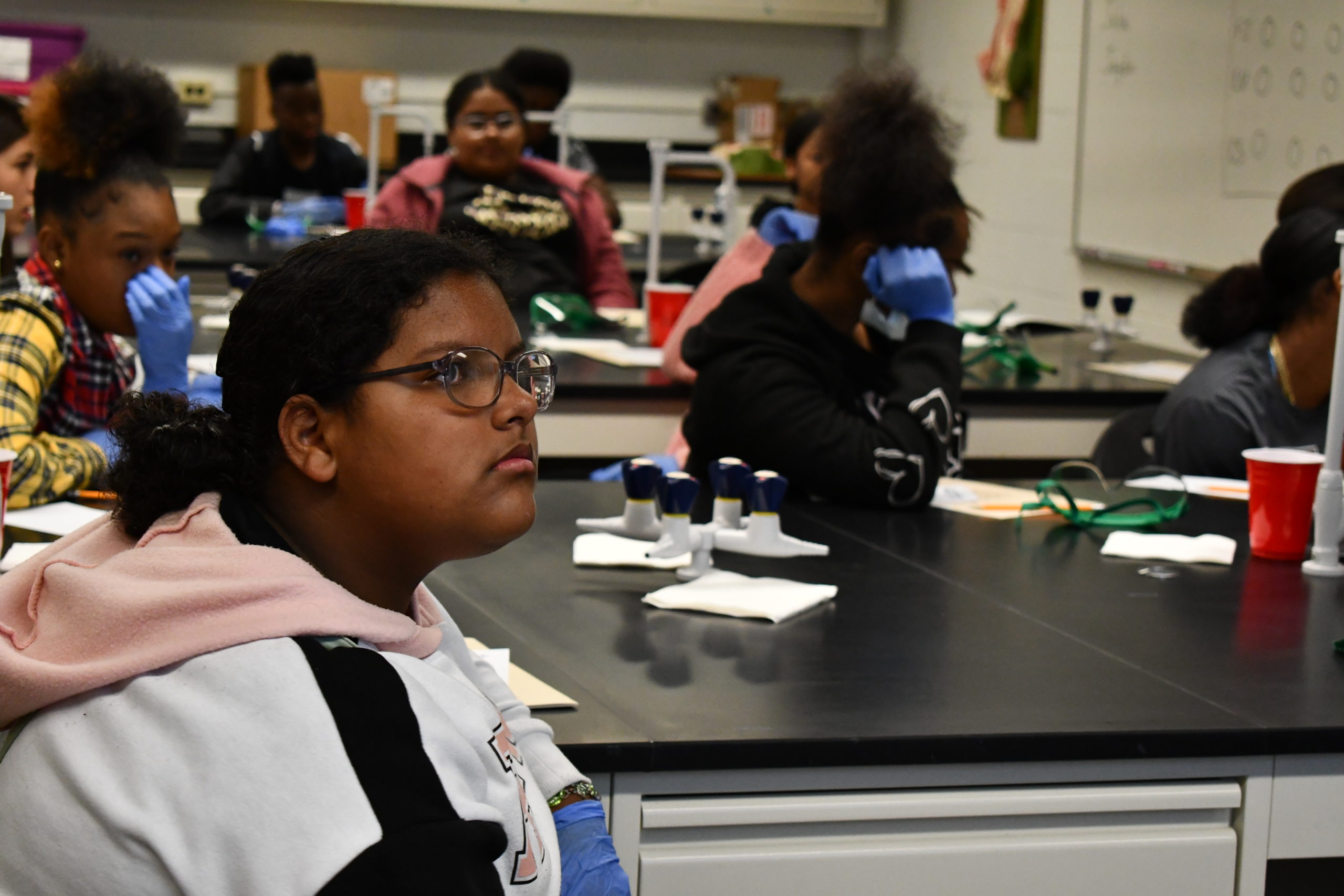 Littlefield Middle School takes part in Bionetwork Photos