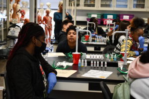 Littlefield Middle School takes part in Bionetwork Photos