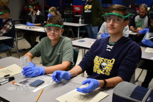 Littlefield Middle School takes part in Bionetwork Photos