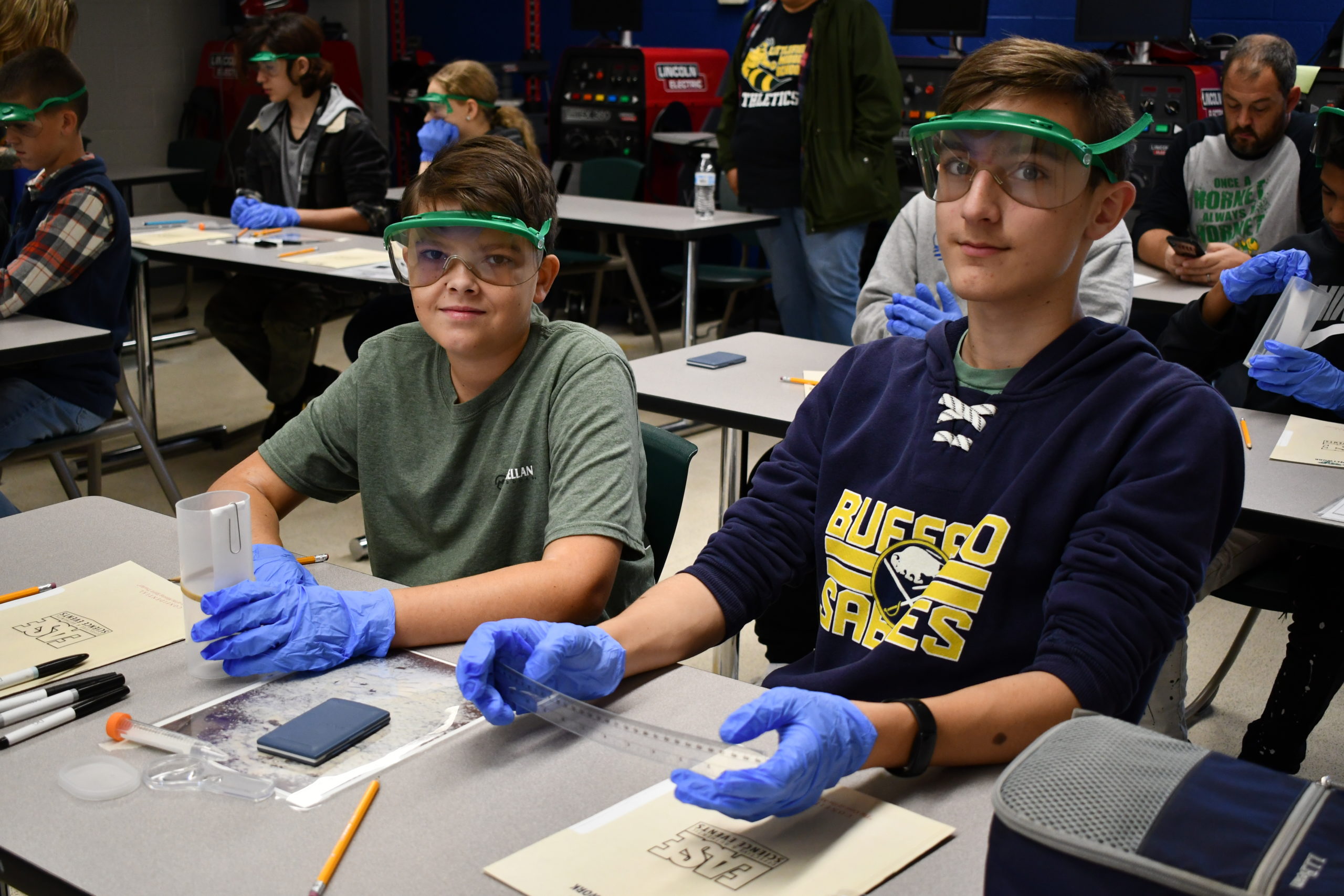 Littlefield Middle School takes part in Bionetwork Photos
