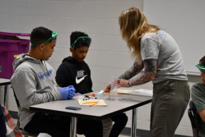 Littlefield Middle School takes part in Bionetwork Photos