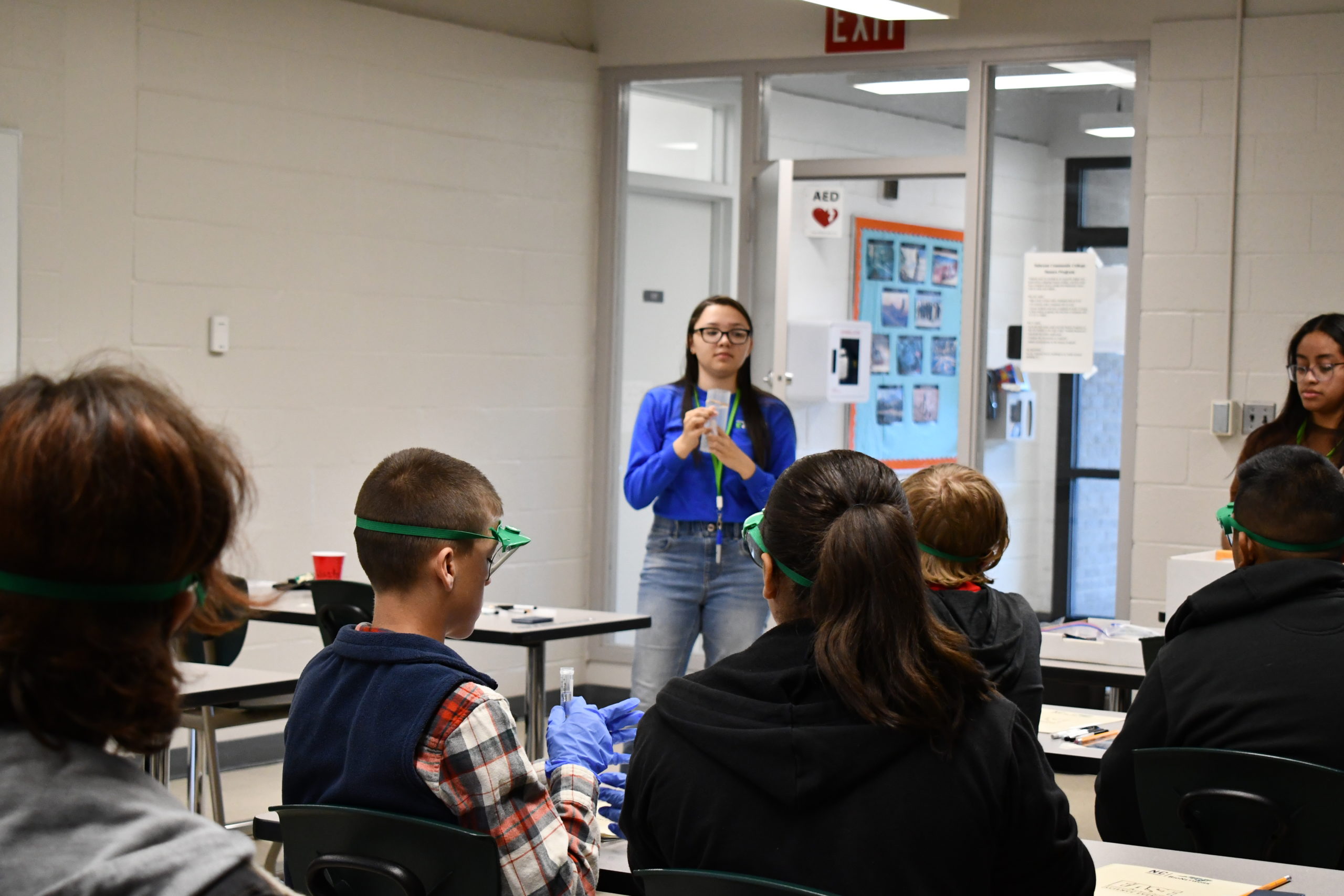 Littlefield Middle School takes part in Bionetwork Photos