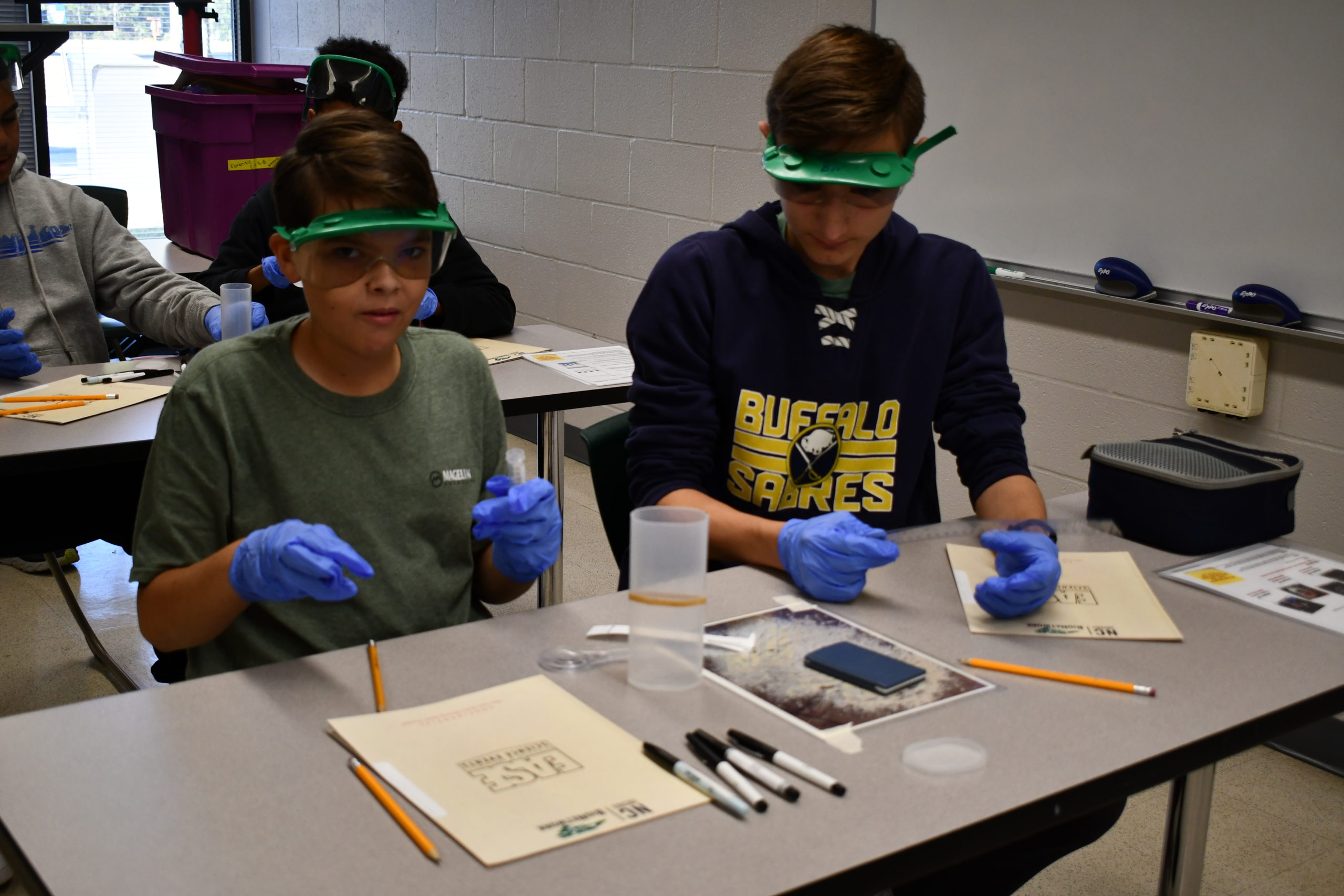 Littlefield Middle School takes part in Bionetwork Photos