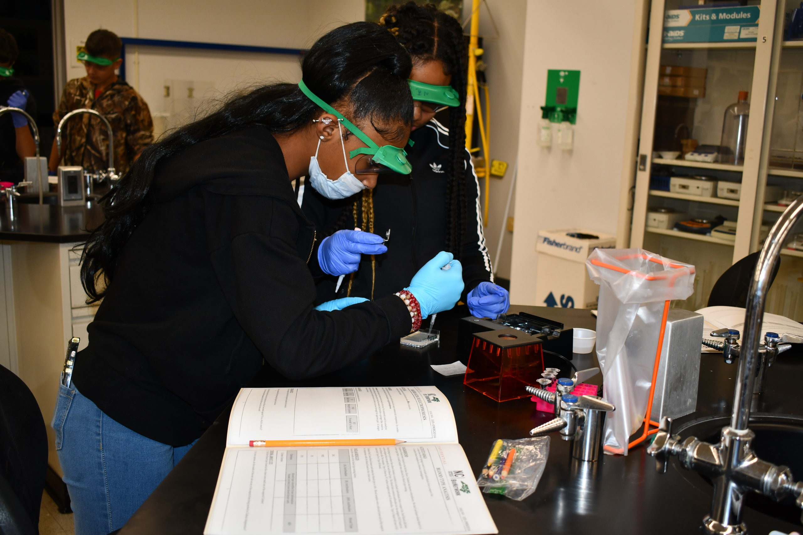 Littlefield Middle School takes part in Bionetwork Photos