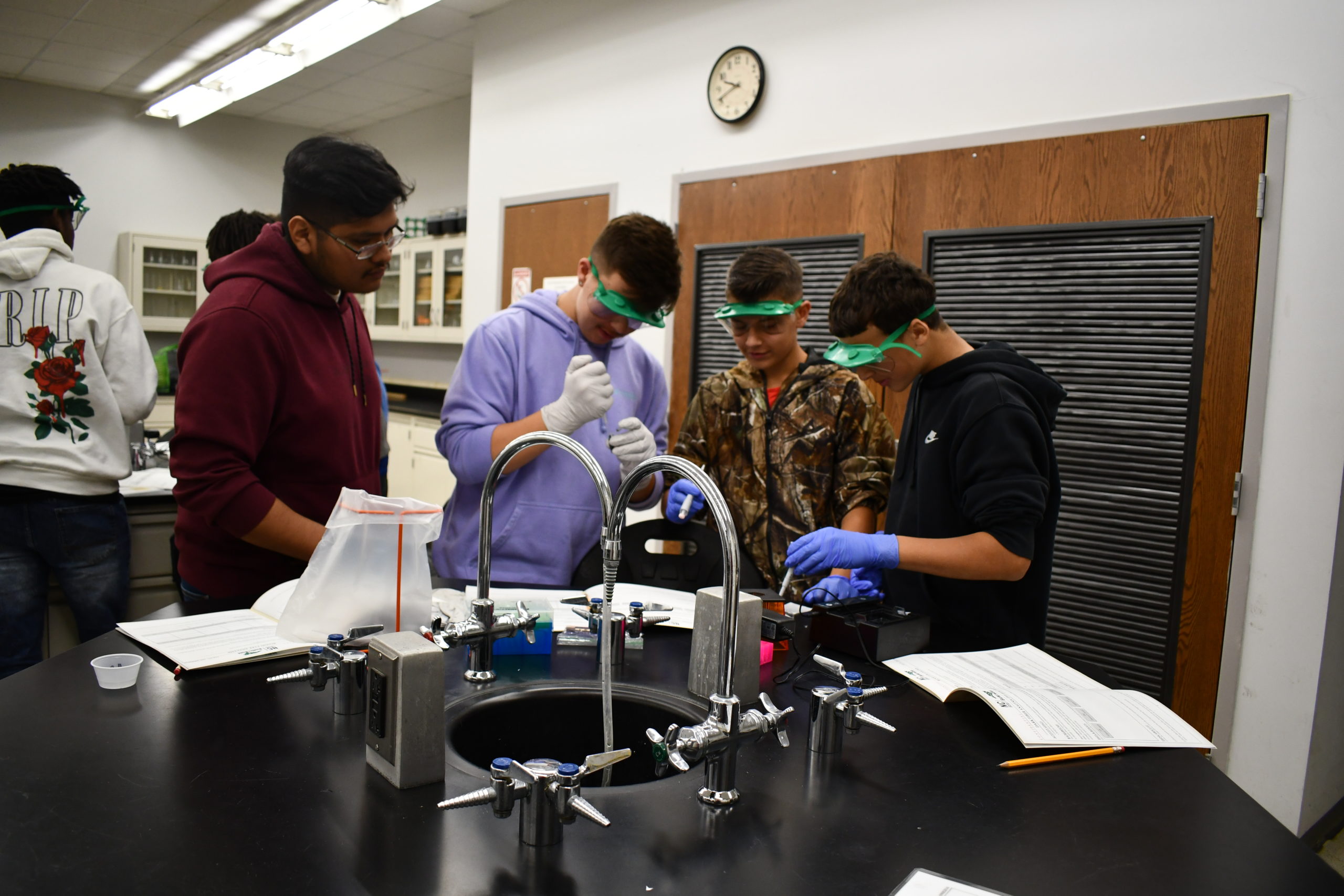 Littlefield Middle School takes part in Bionetwork Photos
