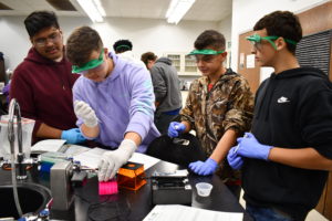Littlefield Middle School takes part in Bionetwork Photos