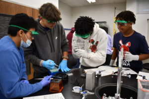 Littlefield Middle School takes part in Bionetwork Photos