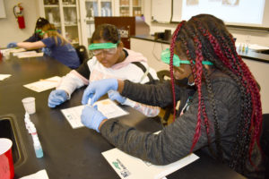 Littlefield Middle School takes part in Bionetwork Photos
