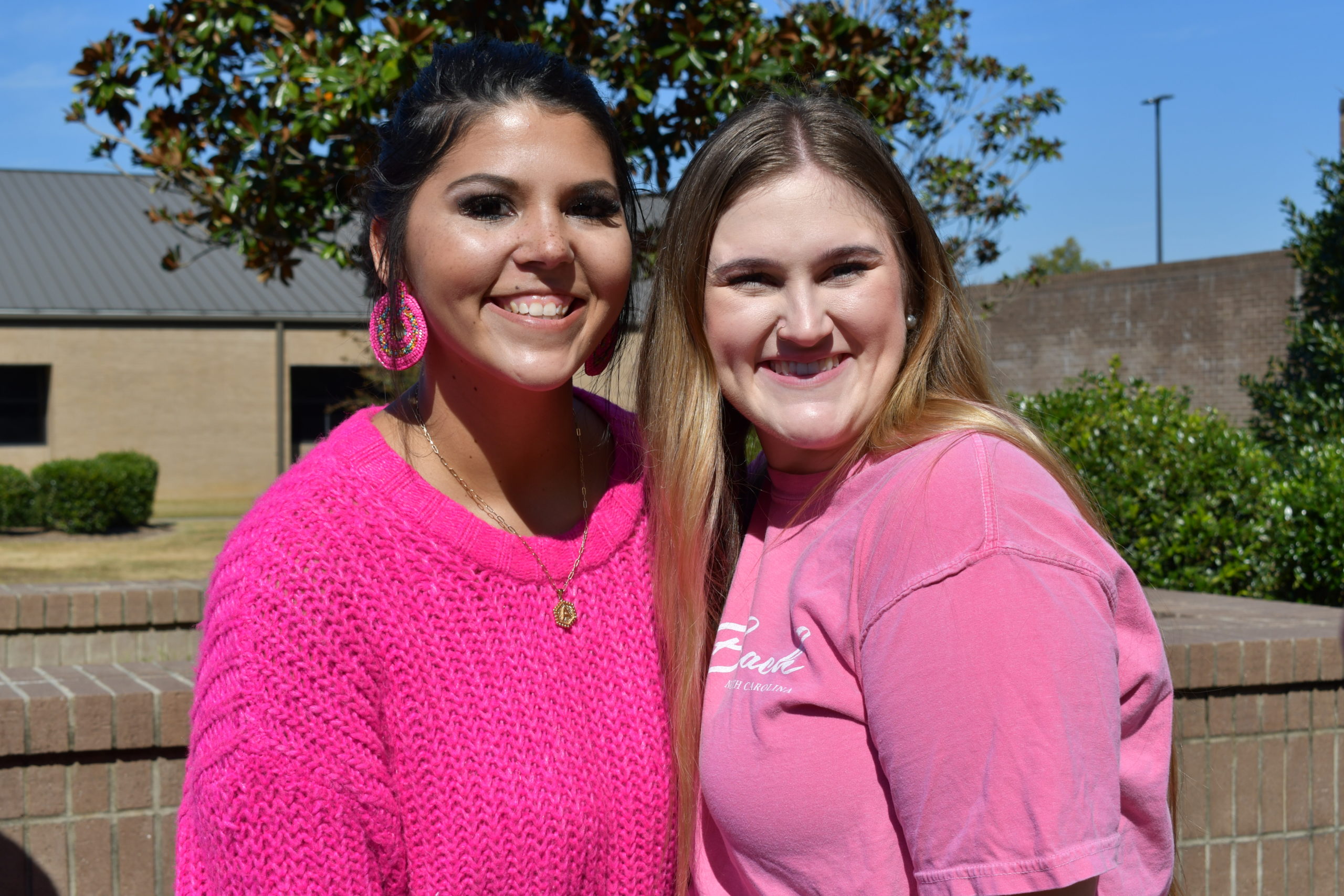 Nursing Student in Pink for Breast Cancer Awareness Month