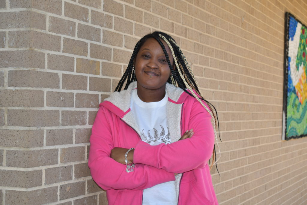 Denise Troy student at Robeson Community College determined to meet goals