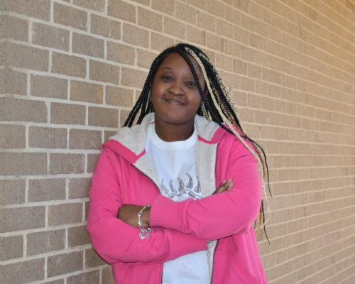 Denise Troy student at Robeson Community College determined to meet goals