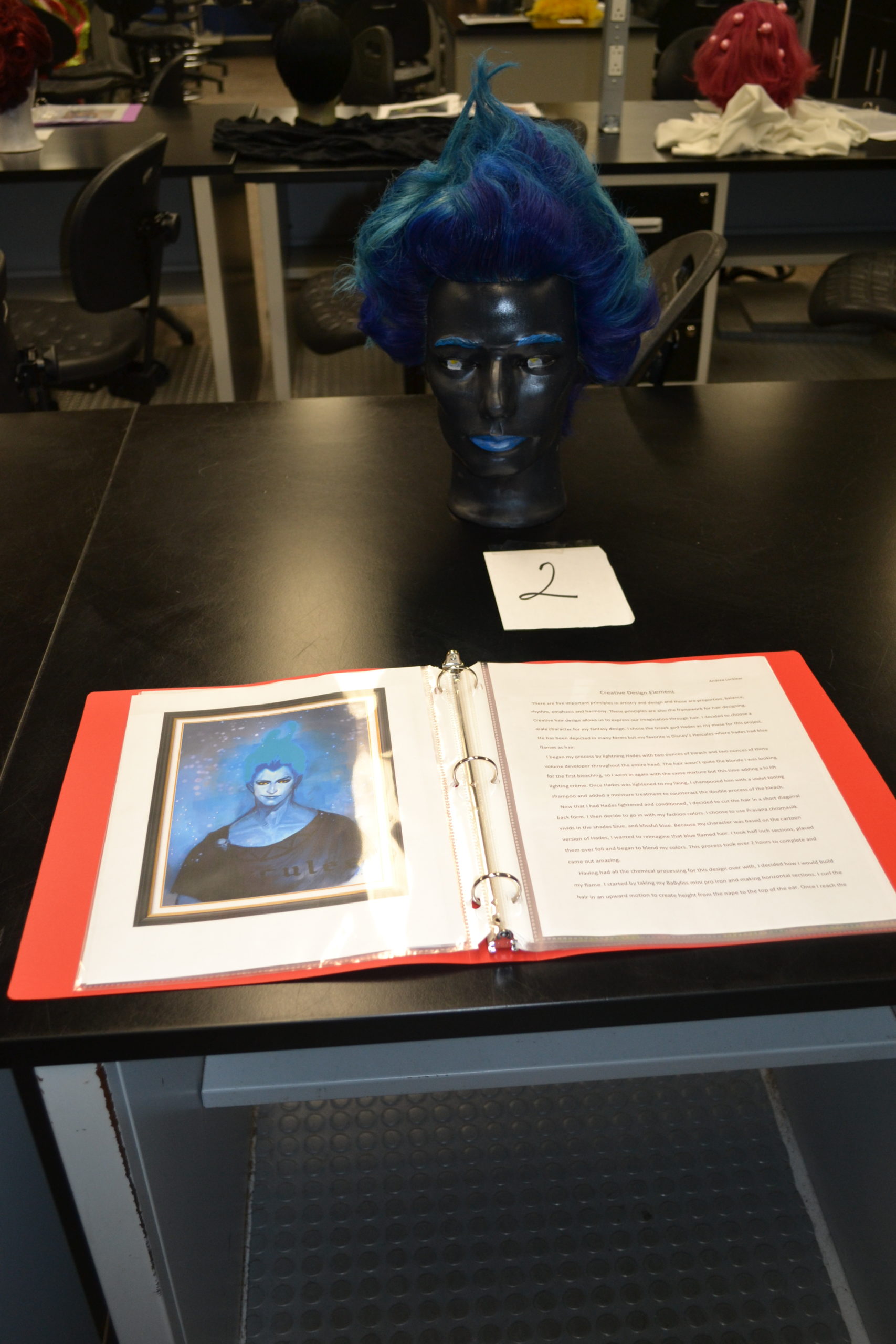 Cosmetology fantasy displays