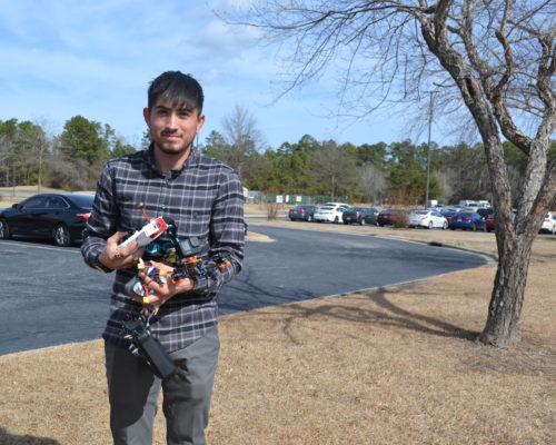 Drone Demonstration by student