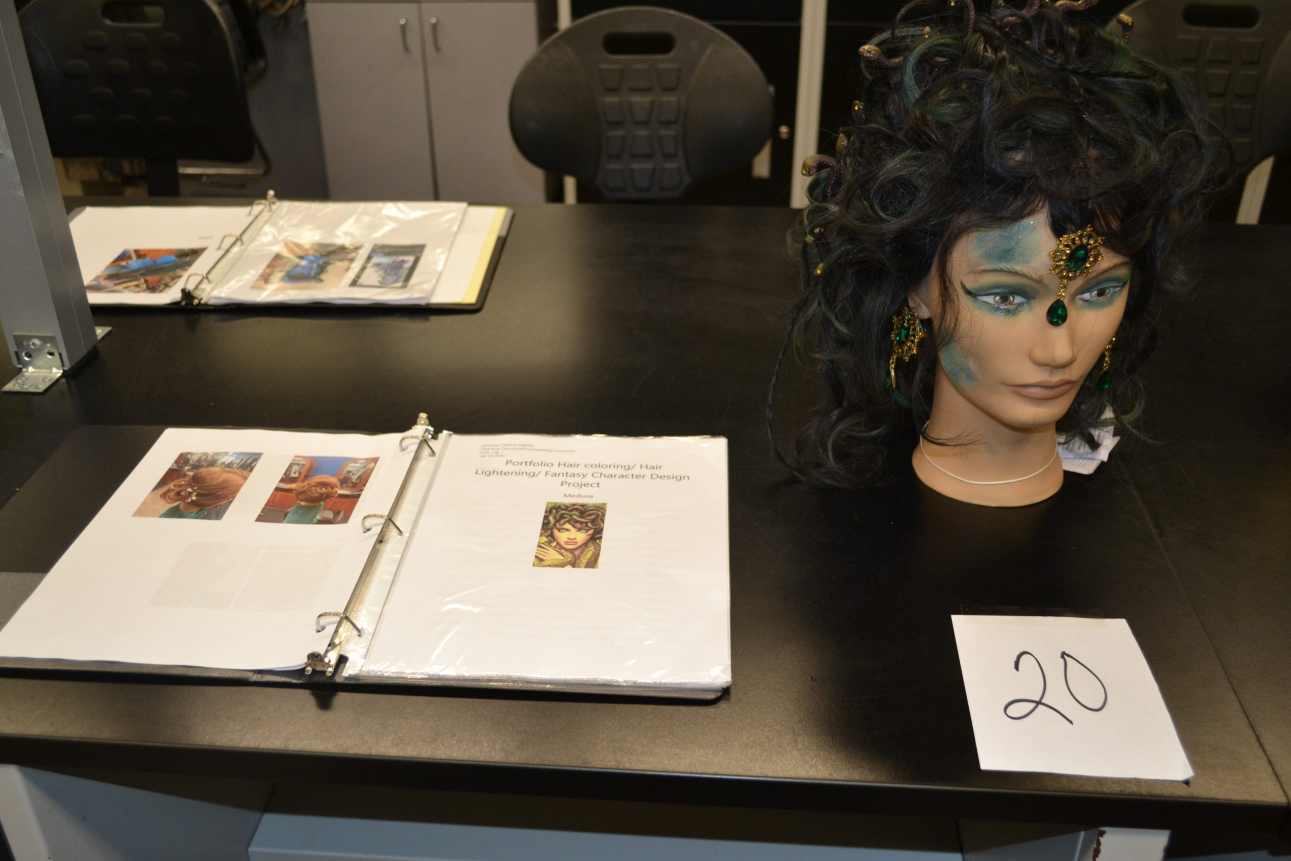 Cosmetology fantasy displays