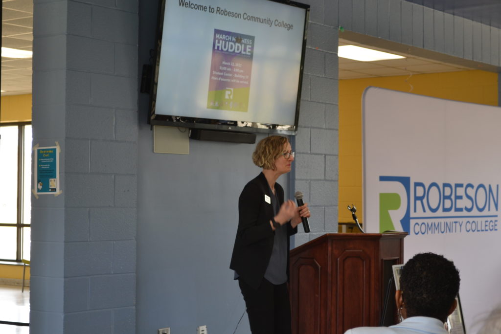 Photo from Huddle for College Transfer Event