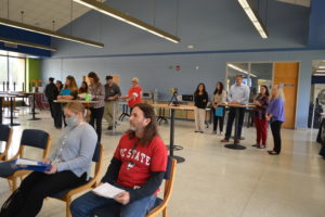 Photo from Huddle for College Transfer Event