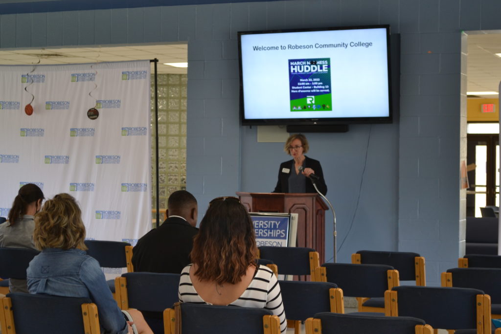 Photo from Huddle for College Transfer Event