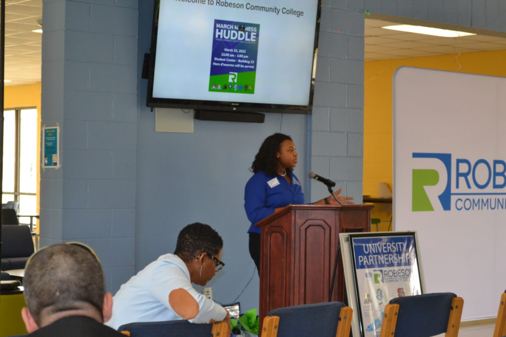 Photo from Huddle for College Transfer Event