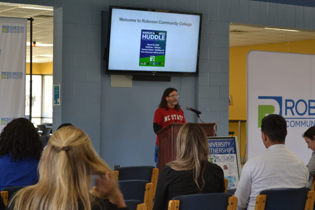 Photo from Huddle for College Transfer Event