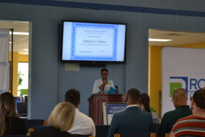 Photo from Huddle for College Transfer Event