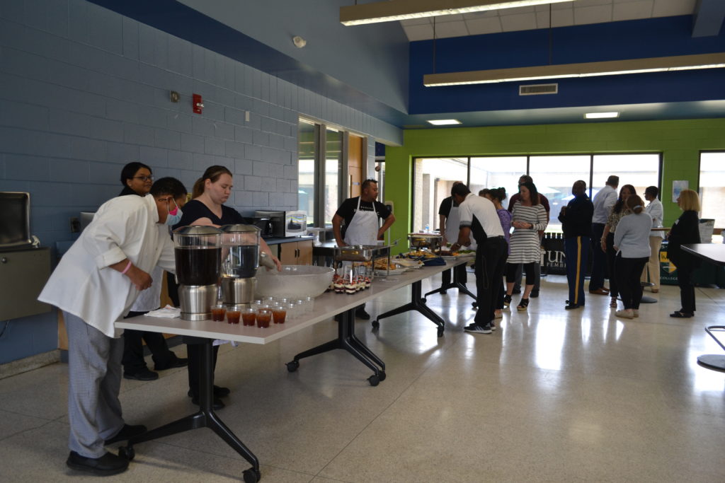 Photo from Huddle for College Transfer Event